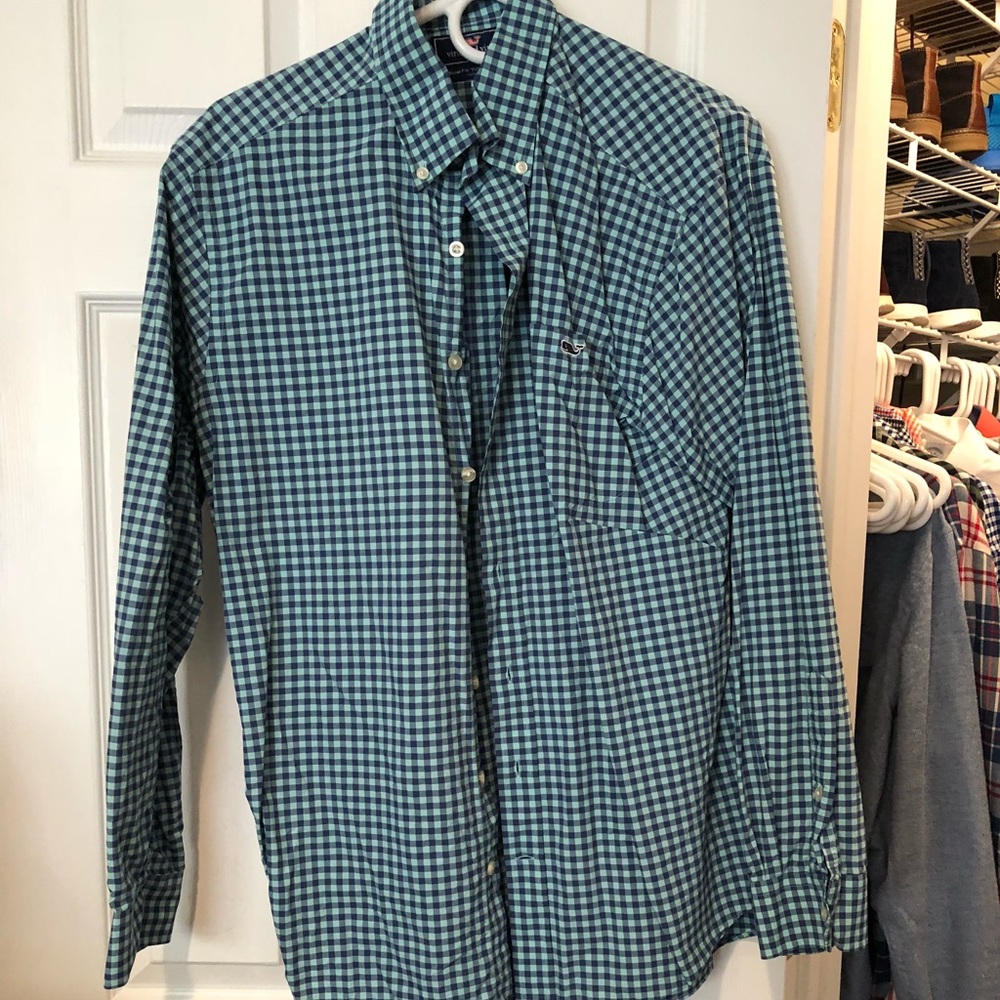 Men’s Vineyard Vines Slim Fit Tucker Button Down